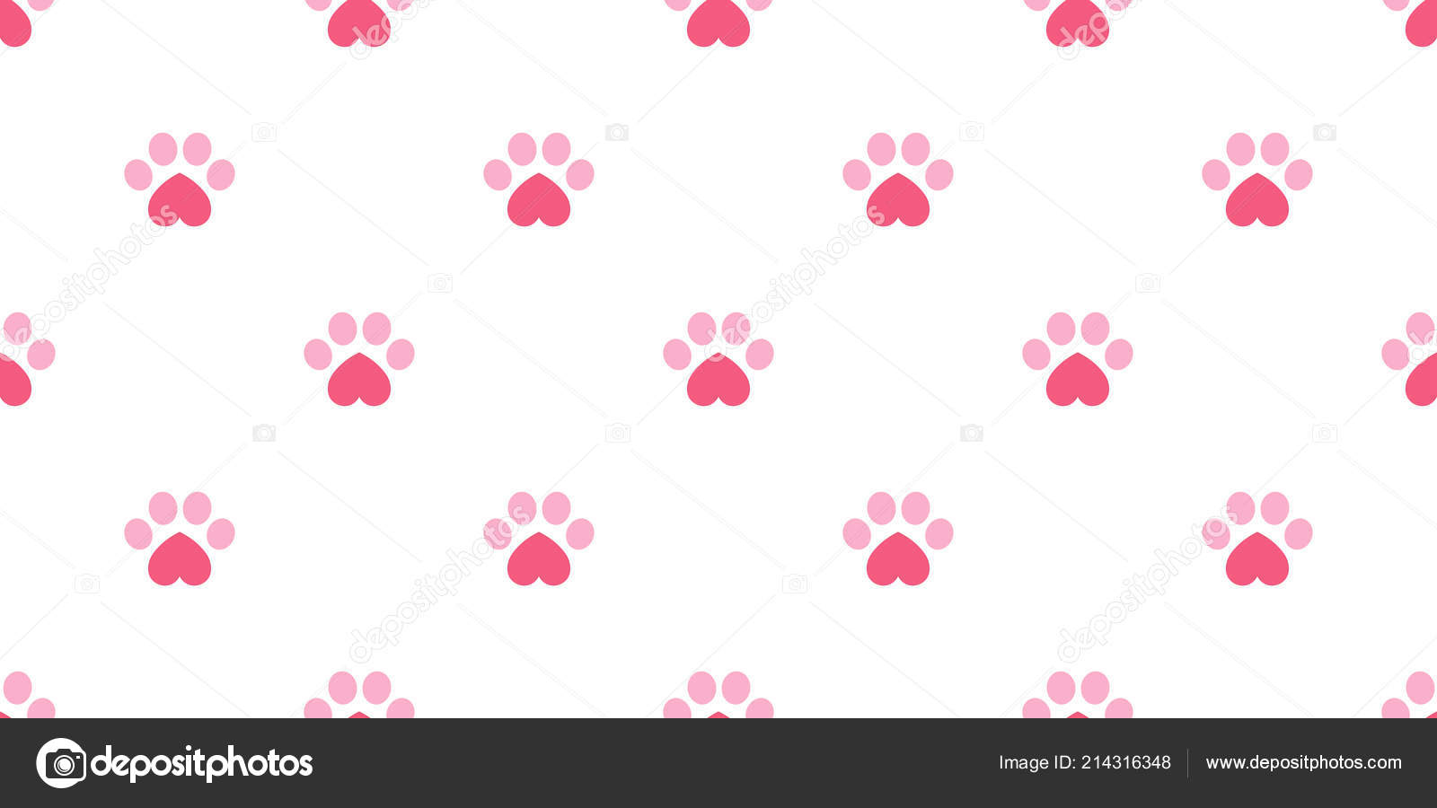 前足のシームレスなパターン ベクトル フット プリント ハート バレンタイン子猫子犬タイル背景繰り返し壁紙がピンクの図を分離された犬 ストックベクター C Cnuisin 前足のシームレスなパターン ベクトル フット プリント ハート バレンタイン子猫子犬タイル背景繰り返し壁紙がピンクの図を分離された犬 ストックベクター C Cnuisin