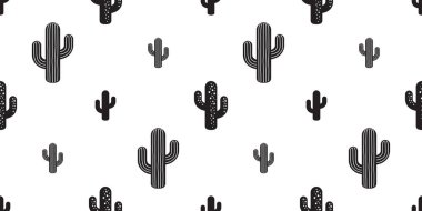 kaktüs Dikişsiz desen vektör izole çiçek bitki bahçe çöl botanica yaz arka plan tekrar duvar kağıdı