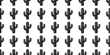 kaktüs Dikişsiz desen vektör çöl botanica çiçek bitki bahçe Yaz eşarp izole duvar kağıdı arka plan