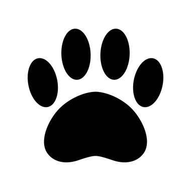 köpek pençe vektör simge logo Fransız buldozer ayak izi karikatür ayı kedi resim küçük resim