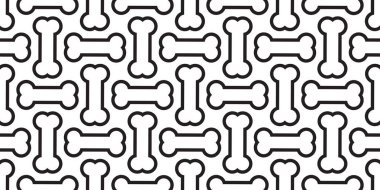 köpek kemik seamless modeli kemik vektör Halloween tekrar arka plan duvar kağıdı izole