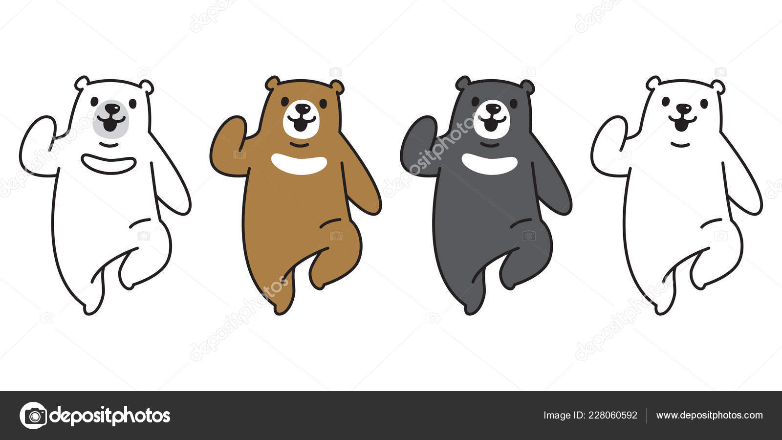 Bear Vector Polar Bear Logo Icon Run Illustration Character Cartoon Stock Vector Image by ©CNuisin #228060592 Bear Vector Polar Bear Logo Icon Run Illustration Character Cartoon Stock Vector Image by ©CNuisin #228060592