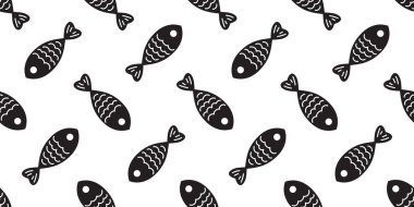 Balık Dikişsiz desen vektör somon köpekbalığı yüzgeci yunus balina okyanus deniz tekrar izole duvar kağıdı