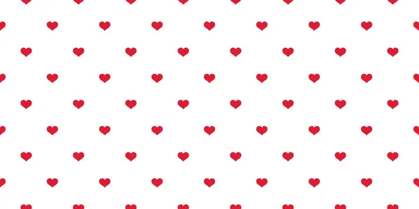 Corazón Patrón Sin Costuras Valentine Vector Amor Bufanda Dibujos Animados — Archivo Imágenes Vectoriales