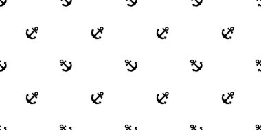 Çapa Dikişsiz desen vektör tekne dümen izole korsan eşarp deniz deniz okyanus deniz tekrar duvar kağıdı döşeme arka planı