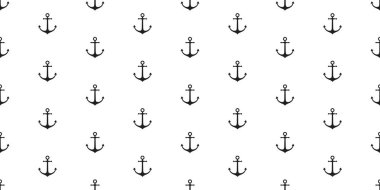 Çapa Dikişsiz desen vektör izole tekne dümen eşarp deniz deniz deniz okyanus arka plan tekrar duvar kağıdı kiremit