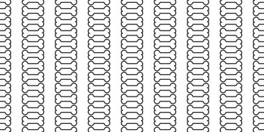 döşeme arka plan duvar kağıdı tekrar doodle beyaz izole köpek kemik Dikişsiz desen vektör Cadılar Bayramı Fransız buldozer eşarp