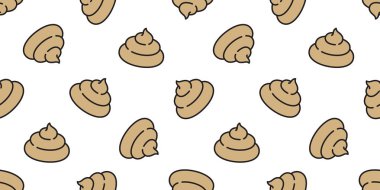 Kaka Dikişsiz desen vektör tuvalet eşarp izole köpek yavrusu tekrar duvar kağıdı döşeme arka plan kutsal kişilerin resmi çizgi film illüstrasyon