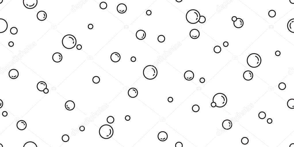 Soap bubble seamless pattern vector soda pop water bath duck rubber cartoon illustration shower repeat wallpaper tile background scarf isolated