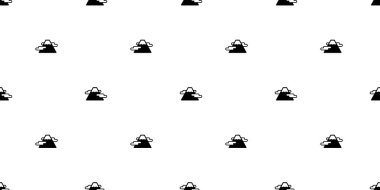 kar dağ dikişsiz desen vektör Fuji Japonya eşarp izole tekrar duvar kağıdı fayans arka plan illüstrasyon doodle tasarım