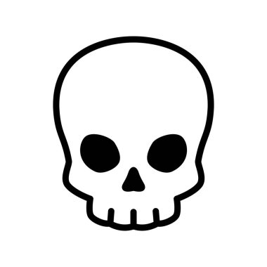 hayalet illüstrasyon karakter karikatür kemik sembol simge tasarlamak vektör