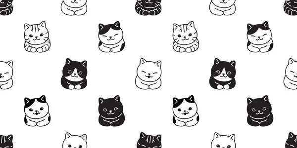 Gatos Papel De Parede Sem Emenda Do Vetor Dos Desenhos Animados Ilustração  do Vetor - Ilustração de liso, wallpaper: 118780169