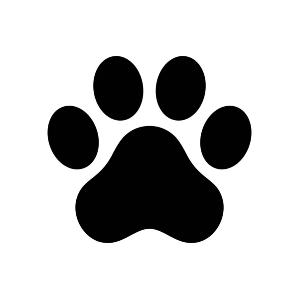 köpek pençe vektör ayak izi simgesi fransız bulldog çizgi film karakter sembolü illüstrasyon doodle tasarım