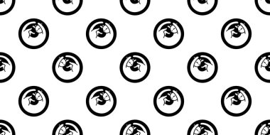 Kedi pürüzsüz desenli kedi yavrusu polka nokta calico cins hayvan eşarbı izole edilmiş arka plan çizgi film hayvan fayans duvar kağıdı çizimi çizim tasarımı