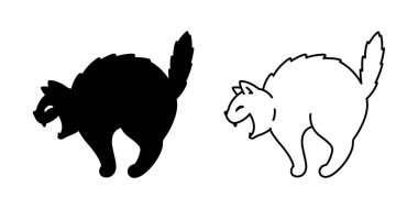 kedi vektörü kedi vektörü kedi yavrusu Calico simgesi logo karakter çizgi film karalama çizimi çizimi tasarımı