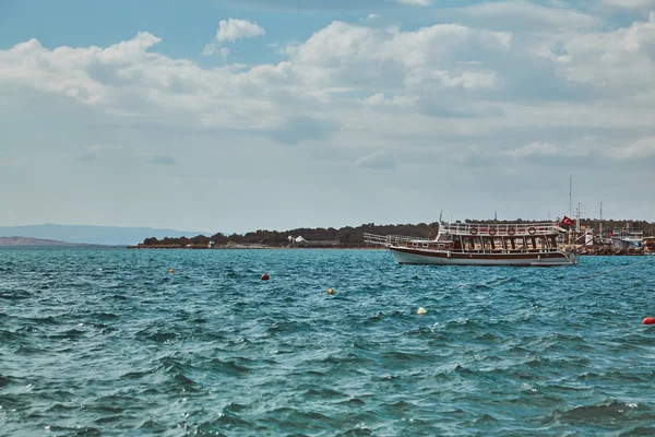 Ayvalik Város Oncunda Sziget Égei Tengeri Oldala Törökország Views — Stock Fotó