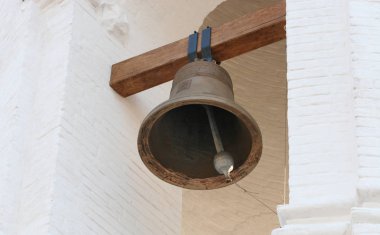 Ortodox church bell upside clipart