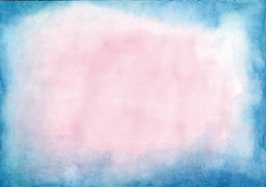 Metinleriniz, dokularınız, sanat eserleriniz ya da cilt ürünleriniz için boş bir yer var. El boyası mürekkep pembe ve mavi pürüzsüz desen