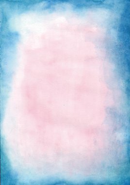 Tasarım için pembe ve mavi soyut suluboya dokusu. Yağlı boya yüksek çözünürlüklü dikişsiz doku. Metin, doku tasarımı, sanat çalışması veya ürün için boş bir yer var.