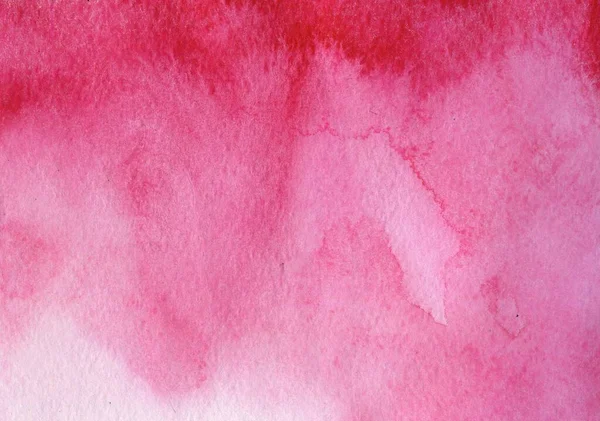 Fundo Textura Aquarela Abstrata Rosa Vermelha Para Design Óleo Pintado — Fotografia de Stock