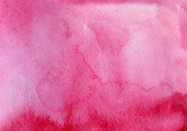 Kırmızı ve pembe suluboya. Tasarım için yüksek çözünürlüklü arkaplan. Tasarım gradyanı için arkaplan.