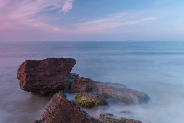 Vodní Scenérie Ráno Černém Moři — Stock fotografie