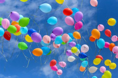 çok renkli topları