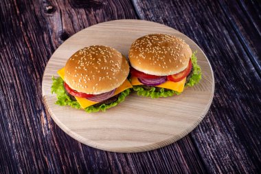 lezzetli juicy burger