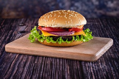 lezzetli juicy burger