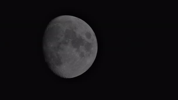 Video Vom Satelliten Der Erde Dem Mond Lizenzfreies Stock-Filmmaterial