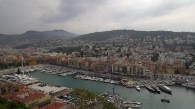 Fransız lüks resort güzel yatlar ve arabalar