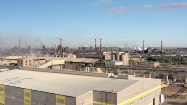 Rusya 'nın Ural Bölgesi' nde sanayi bölgesi, İHA görüntüyü yakınlaştırdı