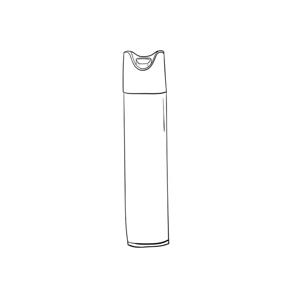 Spray Ambientador Desodorante Aislado Aerosol Productos Químicos Uso Doméstico Ilustración — Vector de stock