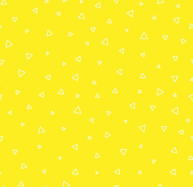 Üçgen abctract seamless modeli. Kaotik geometrik şekil.