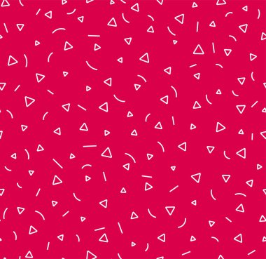 Üçgen abctract seamless modeli. Kaotik geometrik şekil.