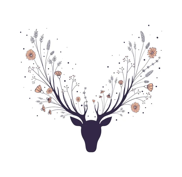 Whitetail deer silhouette, Royalty-free Whitetail deer silhouette ...