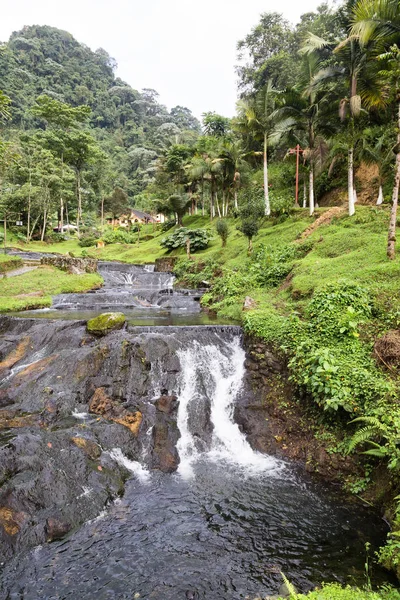 Arroyo Cascada Cerca Del Termal Santa Rosa Cerca Santa Rosa — Foto de Stock