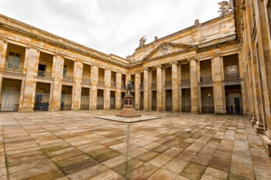 Bogota, Kolombiya - 14 Haziran: İç Capitolio Nacional Bogita, Kolombiya'da üzerinde 14 Haziran 2016.  