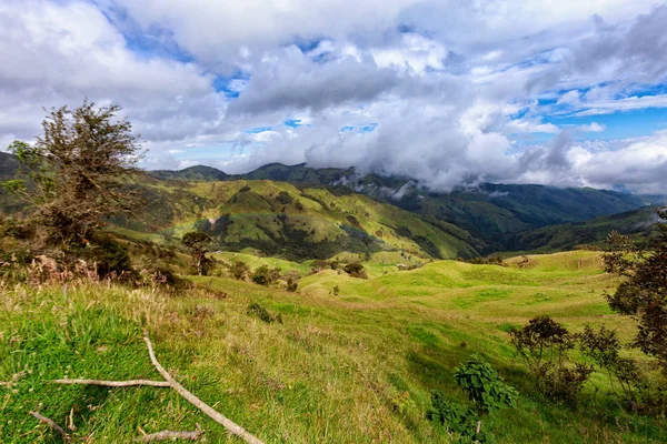 サレント コロンビアの外山の草原の劇的なビュー — ストック写真