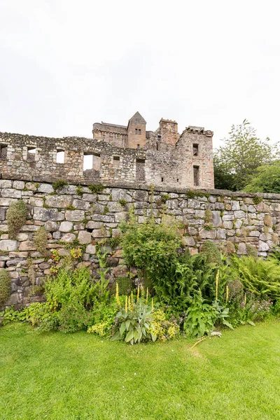Vista Retrato Frente Castelo Campbell Perto Dollar Escócia — Fotografia de Stock