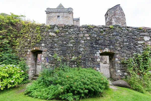 Gepflegte Gärten Außerhalb Von Schloss Campbell Der Nähe Von Dollar — Stockfoto