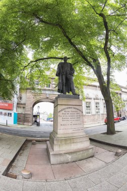 Aberdeen, Büyük Britanya - 3 Ağustos: heykel, Charles Gordon City of Aberdeen, İngiltere tarihinde 3 Ağustos 2016.