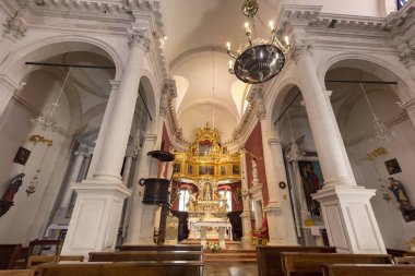 İç Dubrovnik, Saint Blaise Kilisesi. Hırvatistan. 