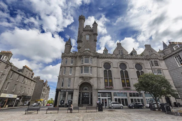 Aberdeen Verenigd Koninkrijk Augustus Salvation Army Kerk Stad Van Aberdeen — Stockfoto