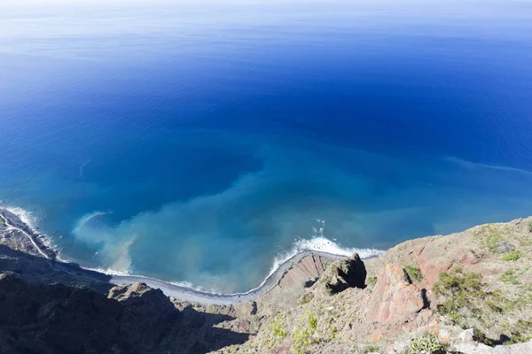 Wunderschönes Blaues Wasser Vor Der Küste Von Madeira Portugal — Stockfoto