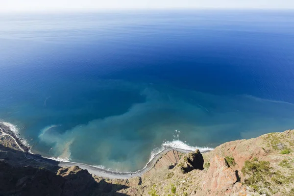 Blick Von Einer Klippe Auf Die Aussichtsplattform Cabo Girao Madeira — Stockfoto