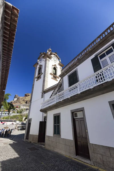 Retrato Vista Del Callejón Junto Igreja Matriz Sao Bento Chruch — Foto de Stock