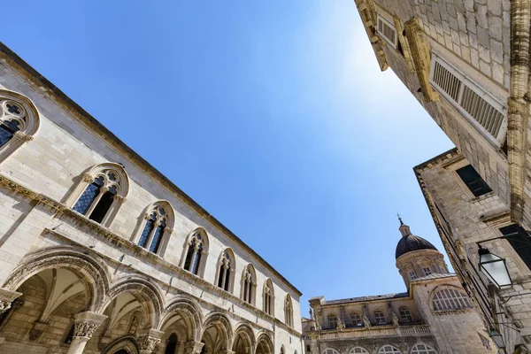Rector Van Paleis Kathedraal Van Dubrovnik Een Zomerse Dag — Stockfoto