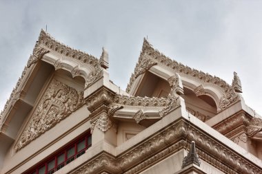 Sanat ayrıntı, Bangkok, Tayland Chulalongkorn Üniversitesi Fakültesi. 