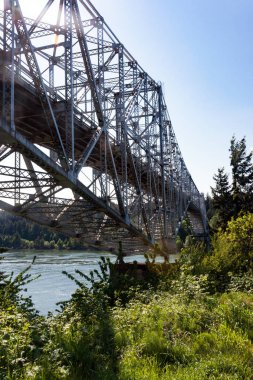 Tanrıların Oregon ve Washington Portland, Oregon yakın birbirine bağlayan köprü.